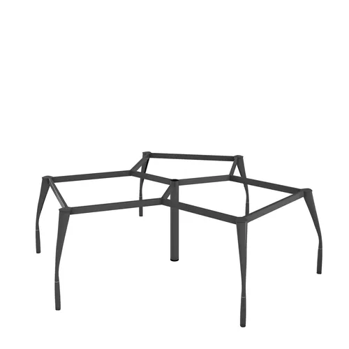 Bàn cụm 3 góc chân sắt cone đa giác N2-2323