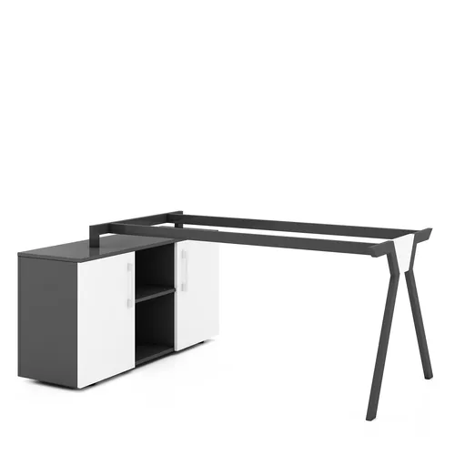 Khung bàn giám đốc chân sắt 25*50 T-Plus N3GĐ-168