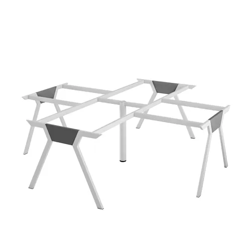 Bàn cụm 4 góc chân sắt 25*50 T-Plus N3-2424