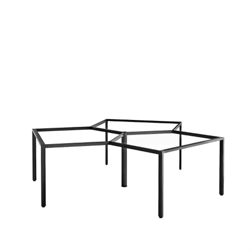 Khung bàn sắt bàn cụm 3 góc chân sắt 25*50 C3U2550-2323