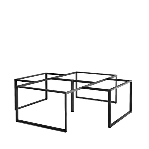 Khung bàn sắt bàn cụm 4 góc chân sắt 25*50 C4K2550-2424 