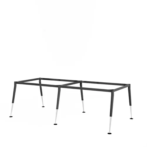 Bàn họp chân sắt Cone 2 tầng - BHCO2-2412