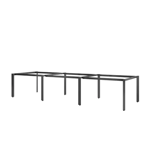 Khung bàn sắt 6 chỗ ngồi chân tam giác U - C6TGU-3612 