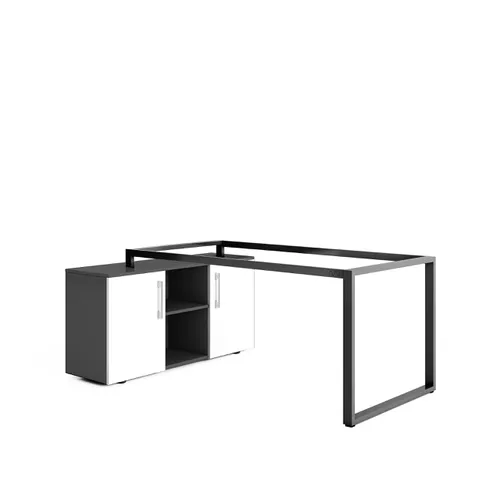 Khung bàn sắt Giám đốc chân sắt 25*50 - GĐK2550-168