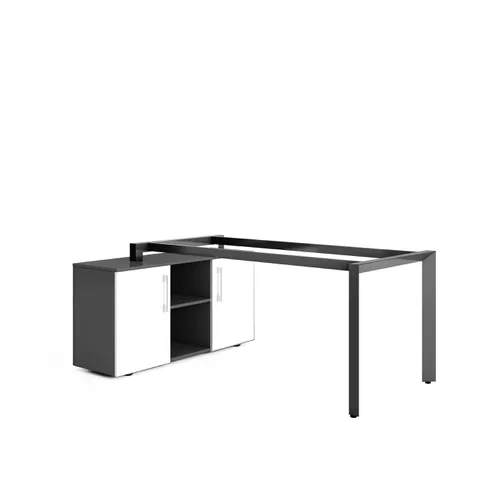 Khung bàn sắt Giám đốc chân sắt Tam giác chân U - GĐTGU-168