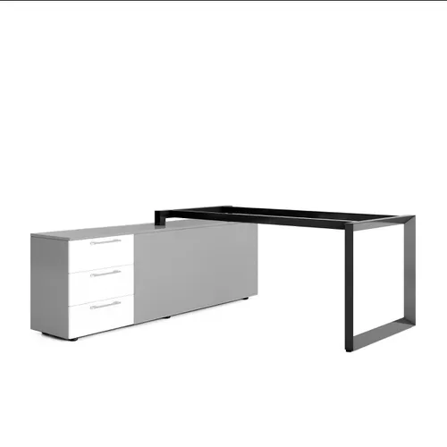 Khung bàn sắt Giám đốc chân sắt Tam giác chân kiềng - GĐTGK-168