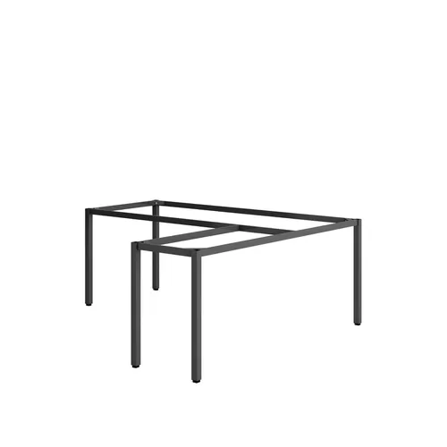 Khung bàn sắt Giám đốc L chân vuông - GĐL-CR44-198