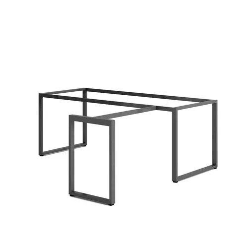 Khung bàn sắt Giám đốc L chân 25*50 - GĐL-K2550-198