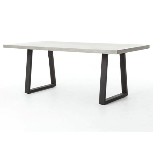 Bàn ăn chân sắt - BAU2