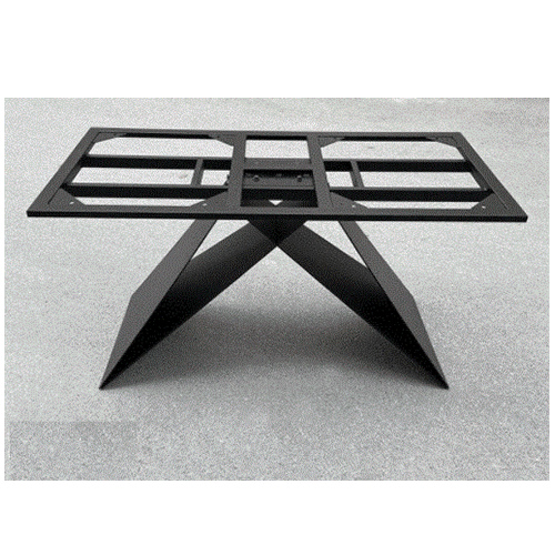 Bàn ăn chân sắt X2