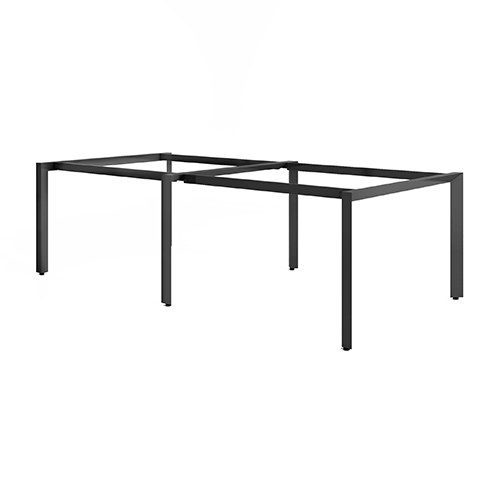 Bàn họp chân sắt Tam giác chân U - BHTGU-2412