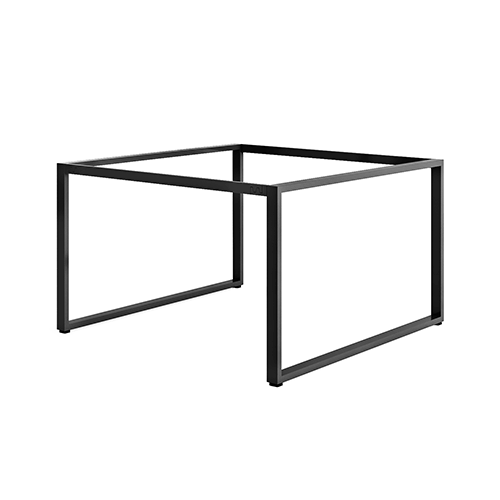 Khung bàn sắt cụm 2 chỗ ngồi chân sắt 25*50 kiềng - C2K2550-1212