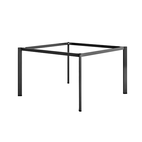 Khung bàn sắt cụm 2 chỗ ngồi chân Oval - C2OV-1212