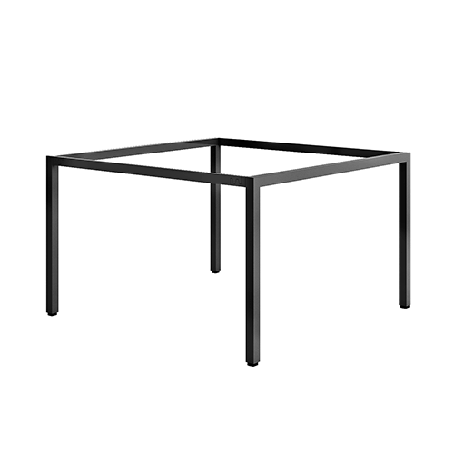 Khung bàn sắt cụm 2 chỗ ngồi chân sắt vuông U - C2U44-1212 