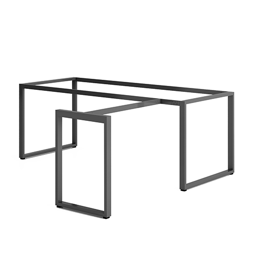 Khung bàn sắt Giám đốc L chân 25*50 - GĐL-K2550-198