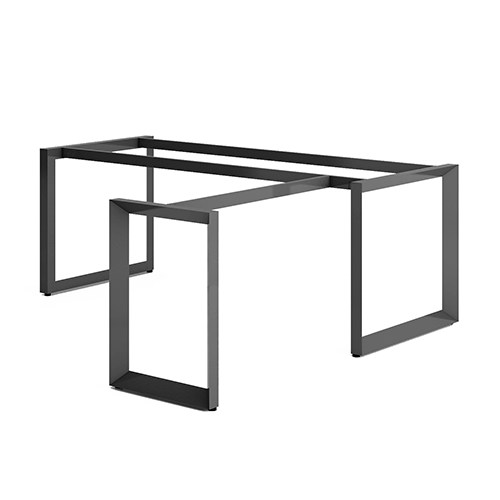 Khung bàn sắt Giám đốc L chân tam giác chân kiềng - GĐL-TGK-198