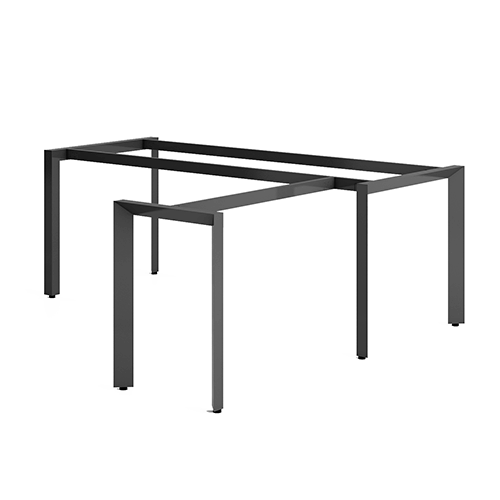 Khung bàn sắt Giám đốc L chân tam giác