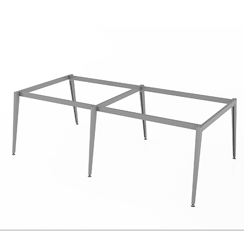 Khung bàn sắt chân sắt đa giác N1-2412