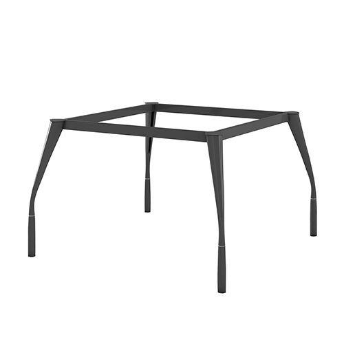 Khung bàn cụm 2 chỗ ngồi chân sắt cone đa giác N2-1212