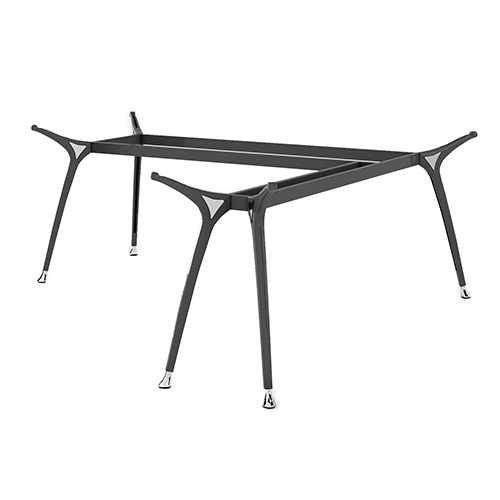 Bàn Giám đốc góc L chân sắt hiện đại N4GĐL-198