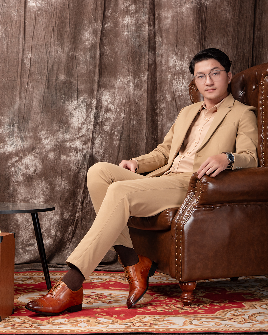 Giày Đế Cao Nam A212NB