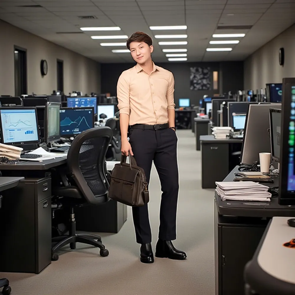 GIÀY BOOTS NAM SIÊU NHẸ T101Đ CAO 11CM