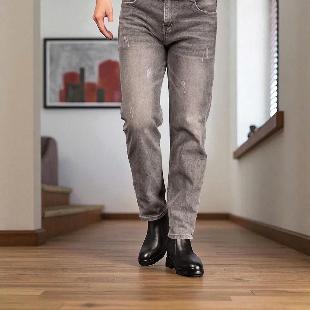 GIÀY BOOTS NAM SIÊU NHẸ T101Đ CAO 7CM