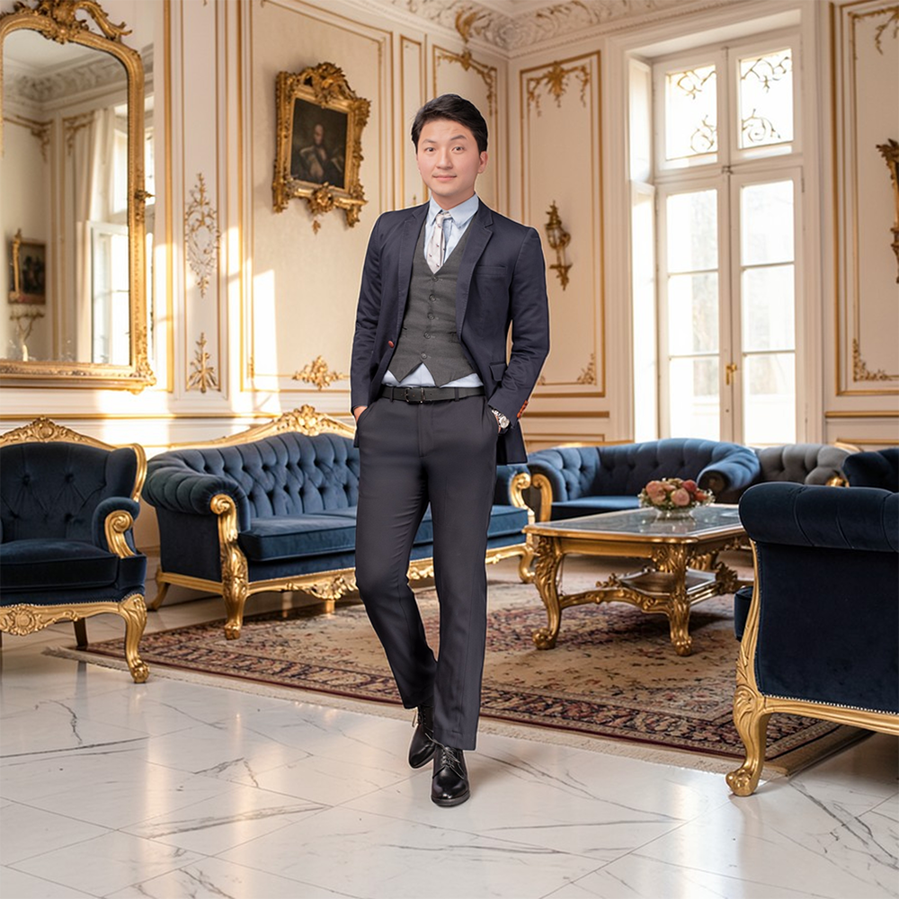 GIÀY TĂNG CHIỀU CAO NAM S1085 ĐEN TRƠN SIÊU NHẸ CAO 7.5CM