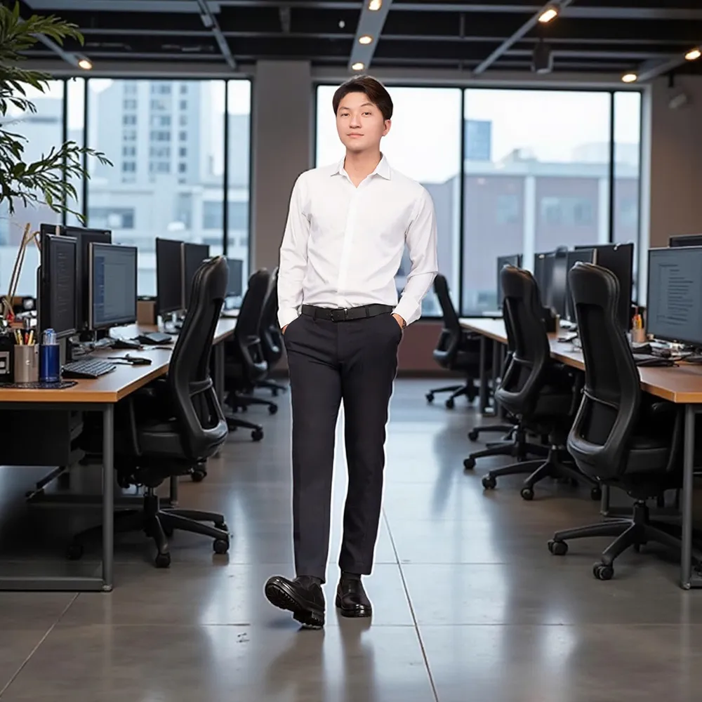 GIÀY ĐẾ CAO NAM  SIÊU NHẸ T143 ĐEN CAO 7CM