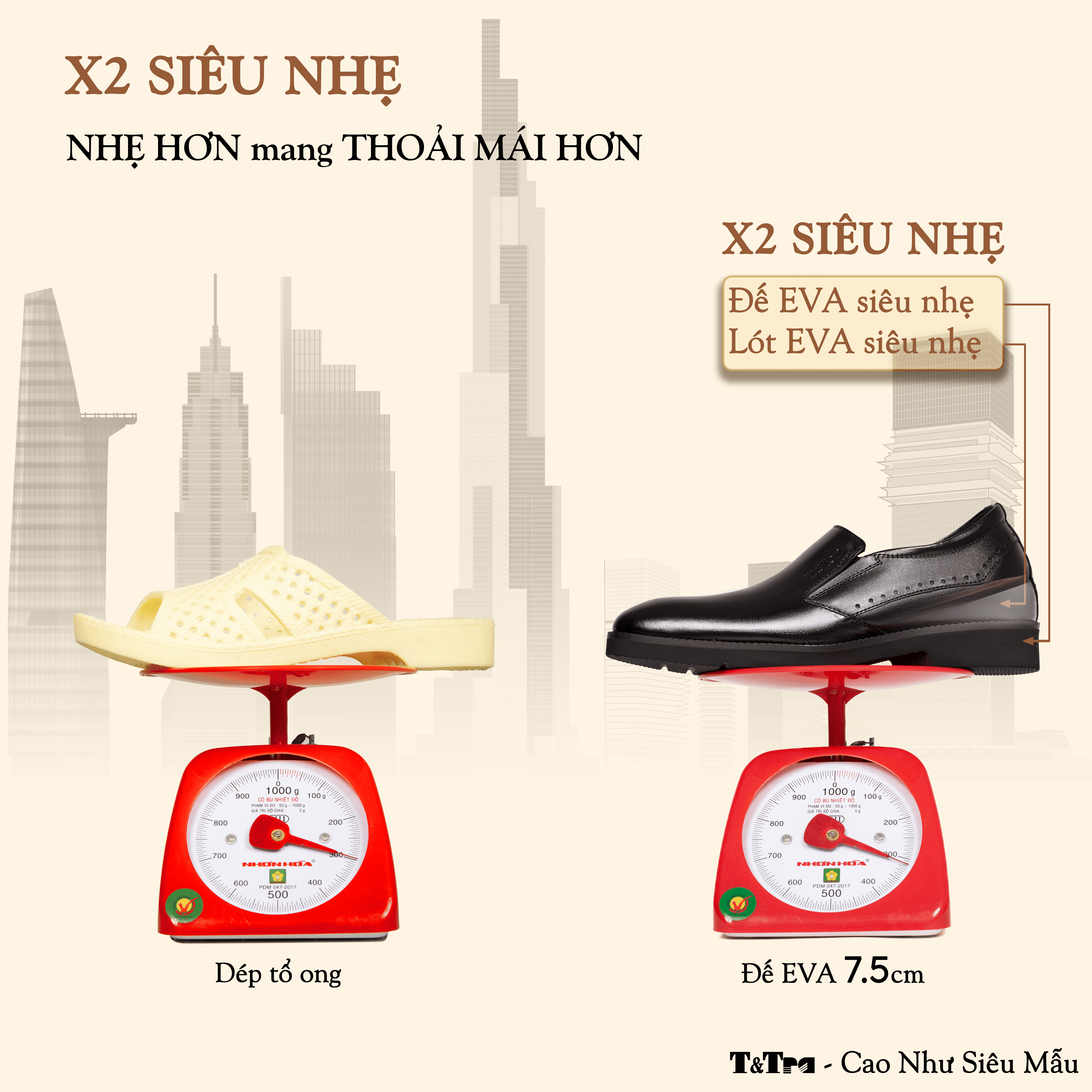 GIÀY TĂNG CHIỀU CAO NAM S1085 ĐEN TRƠN SIÊU NHẸ CAO 7.5CM
