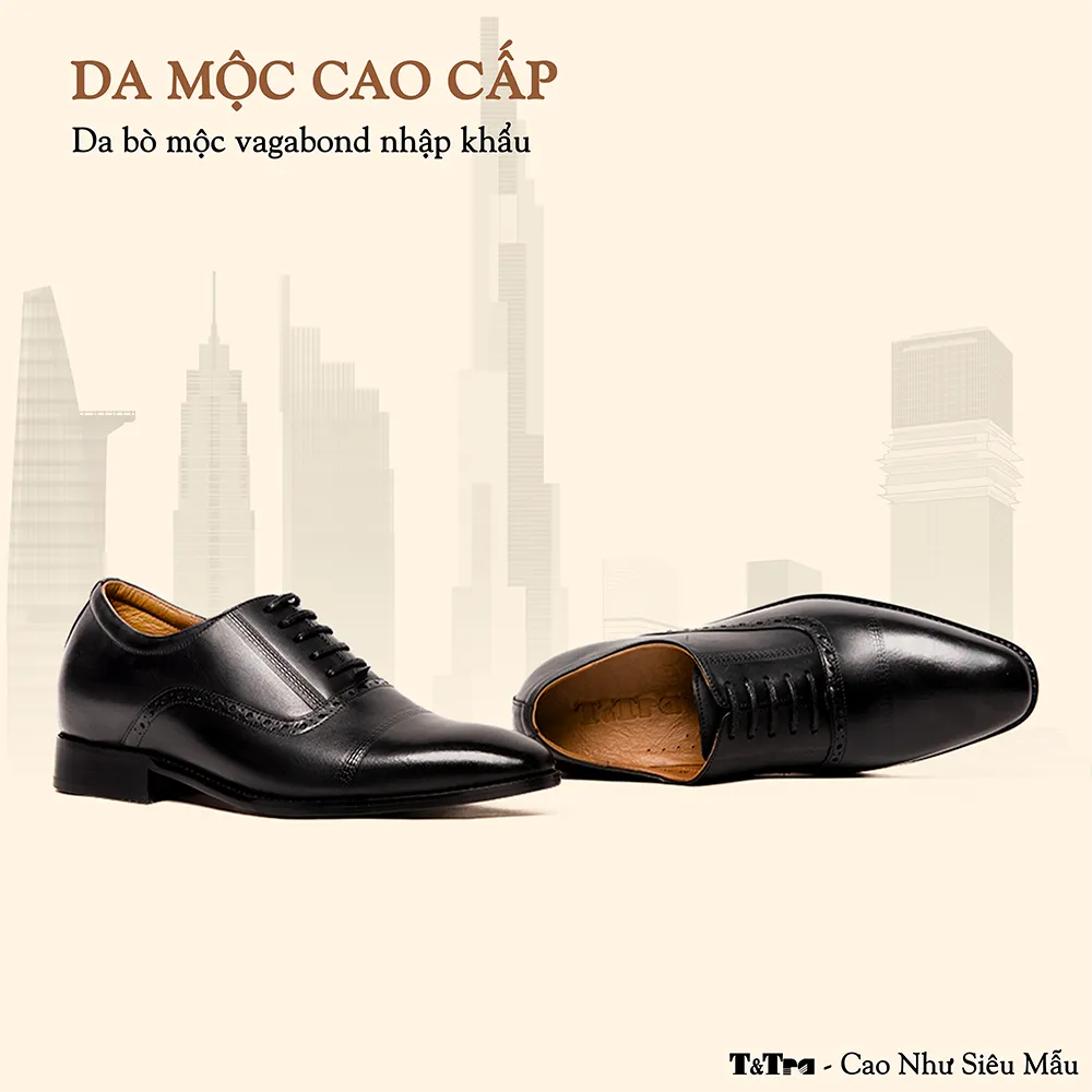 GIÀY CAO NAM A210Đ 6CM - LUXURY SHOES