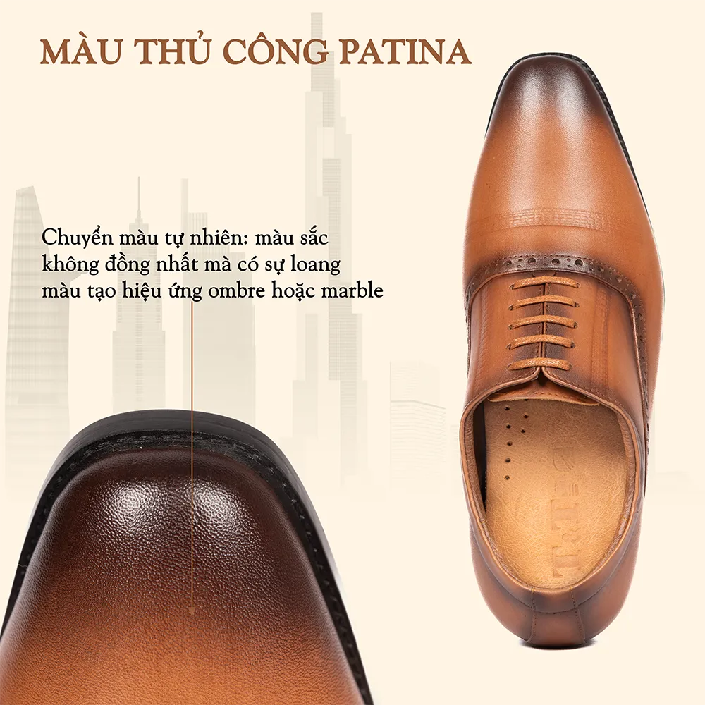 GIÀY CAO NAM A210NB 6CM - LUXURY SHOES