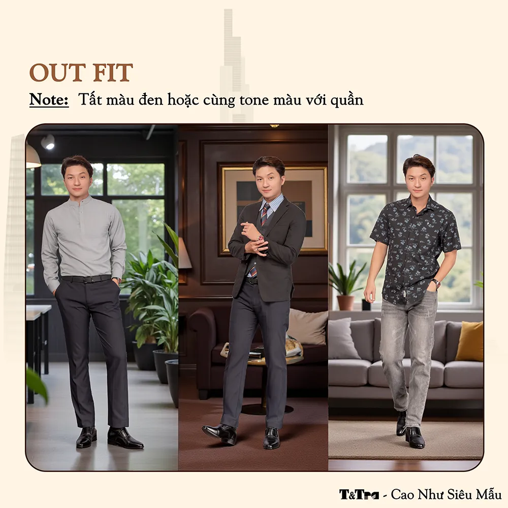 GIÀY TĂNG CHIỀU CAO NAM A211 ĐEN CAO 6CM