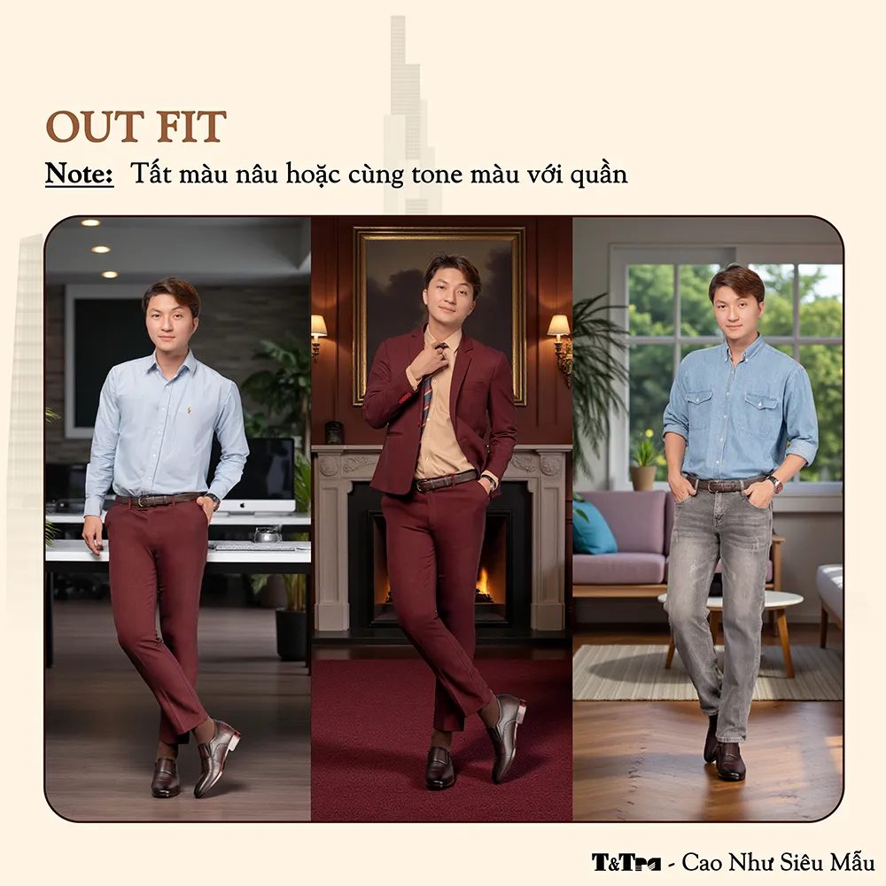 GIÀY TĂNG CHIỀU CAO NAM A211 NÂU TỐI CAO 6CM