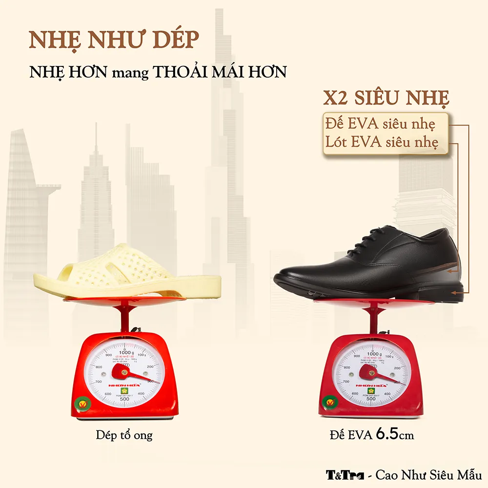 GIÀY CAO NAM T&TRA T450 ĐEN