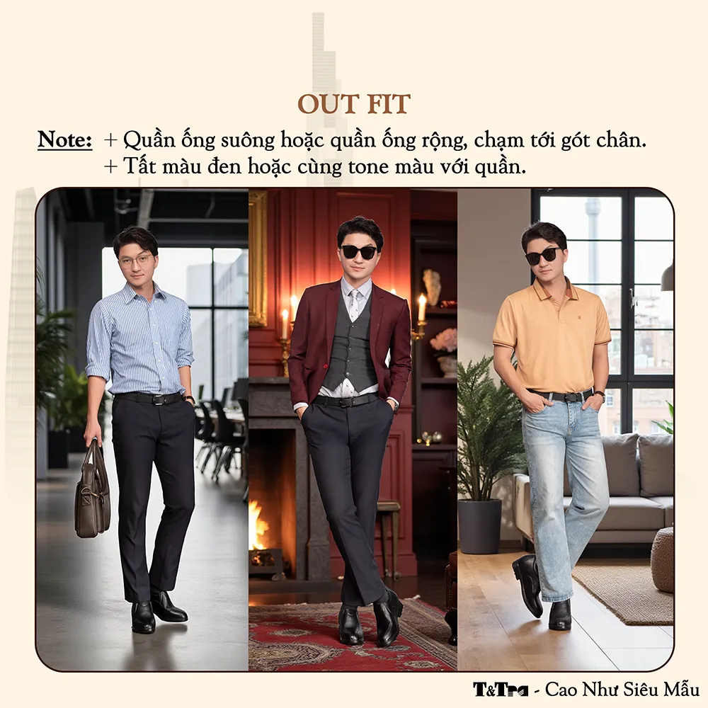 Giày Nam Đế Cao T94DT