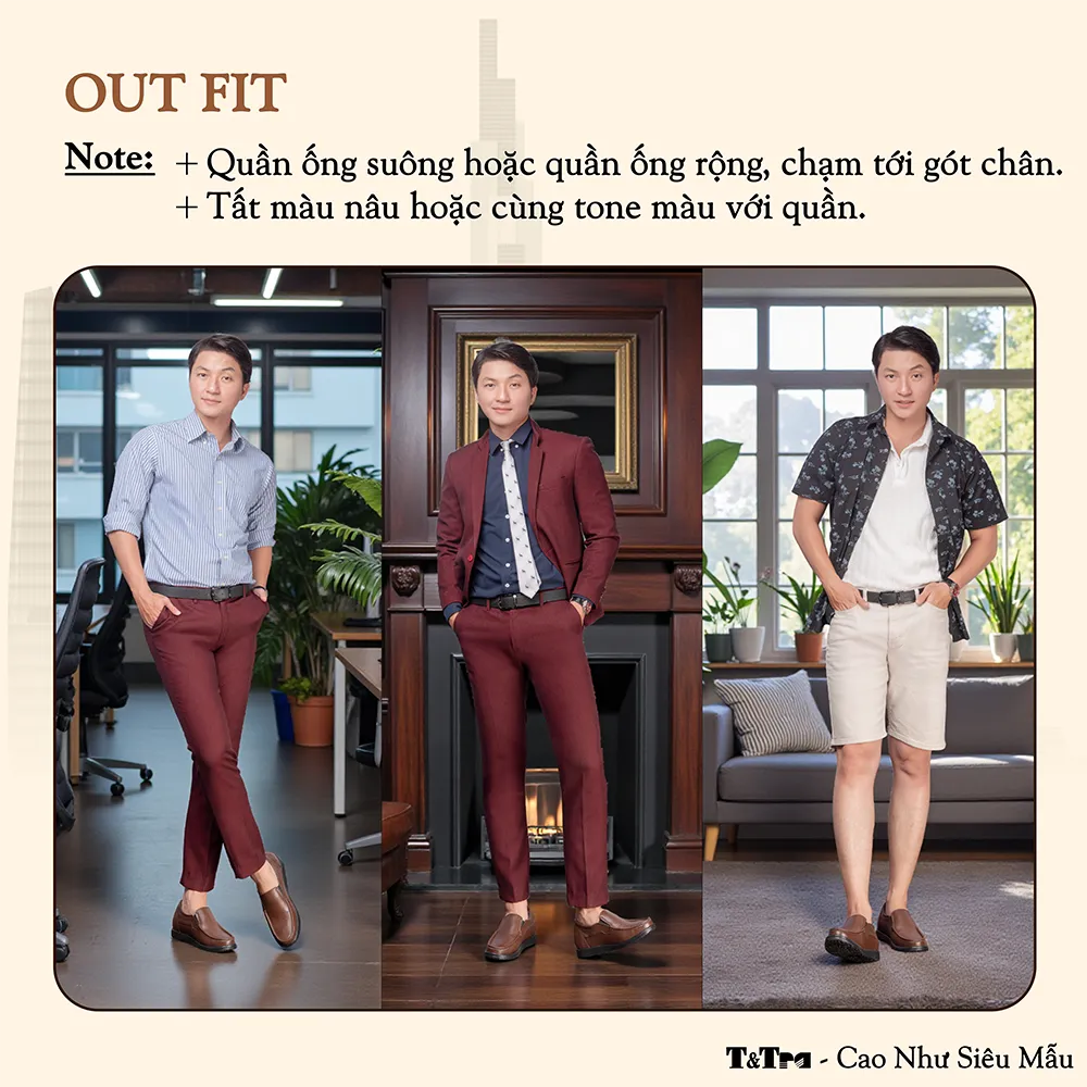 GIÀY TĂNG CHIỀU CAO NAM T163 NÂU TỐI SỌC CAO 5CM