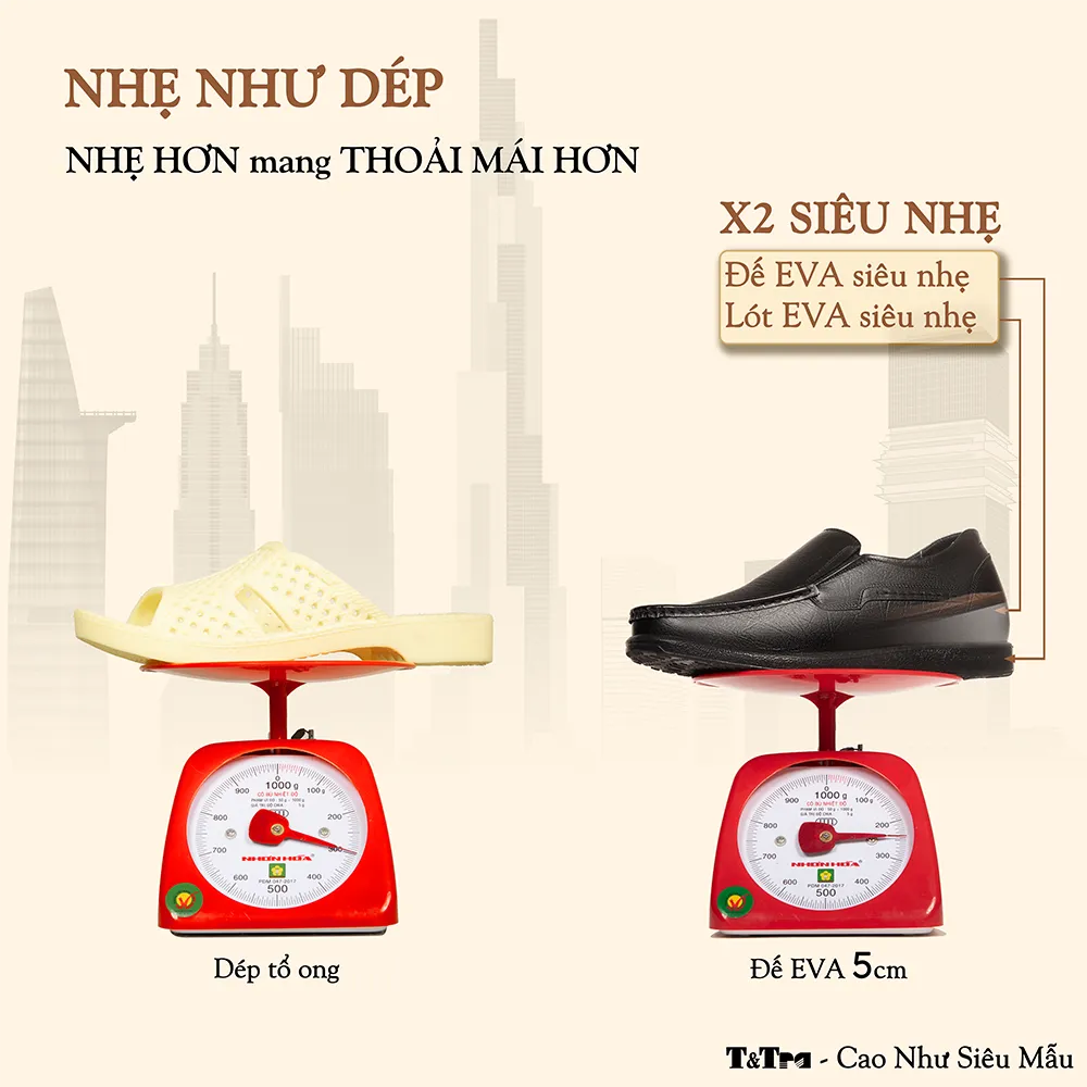 GIÀY TĂNG CHIỀU CAO NAM T163 ĐEN SẦN CAO 5CM