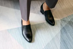 GIÀY ĐỘN NAM - MẪU GIÀY MÀ BẠN NÊN CÓ TRONG TỦ ĐỒ CỦA MÌNH - S970 ĐEN TRƠN GIÀY ĐỘN NAM - MẪU GIÀY MÀ BẠN NÊN CÓ TRONG TỦ ĐỒ CỦA MÌNH - S970 ĐEN TRƠN