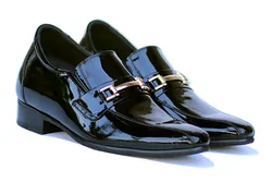 GIÀY TĂNG CHIỀU CAO NAM S976 ĐEN BÓNG