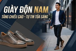 GIÀY ĐỘN NAM  LOA LOA LOA  TIN KHẨN TIN KHẨN