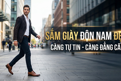 SẮM GIÀY ĐỘN NAM  ĐẸP - CÀNG TỰ TIN - CÀNG ĐẲNG CẤP 