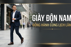 GIÀY ĐỘN NAM - ĐỒNG HÀNH CÙNG LỊCH LÃM