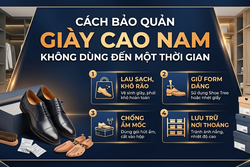 CÁCH BẢO QUẢN GIÀY CAO NAM KHÔNG DÙNG ĐẾN MỘT THỜI GIAN