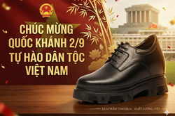 T&TRA GIÀY CAO NAM SỐ MỘT CHÀO MỪNG NGÀY LỄ QUỐC KHÁNH 2/9 