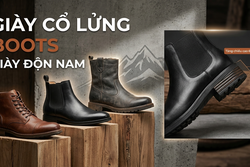 Giày cổ lửng - Boots - Giày độn nam