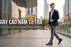 GIÀY CAO NAM T&TRA TĂNG 6CM  S1085 - LỊCH LÃM HƠN, THỜI TRANG HƠN