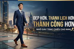 ĐẸP HƠN, THANH LỊCH HƠN, THÀNH CÔNG HƠN NHỜ GIÀY TĂNG CHIỀU CAO NAM - T200 NÂU BÒ
