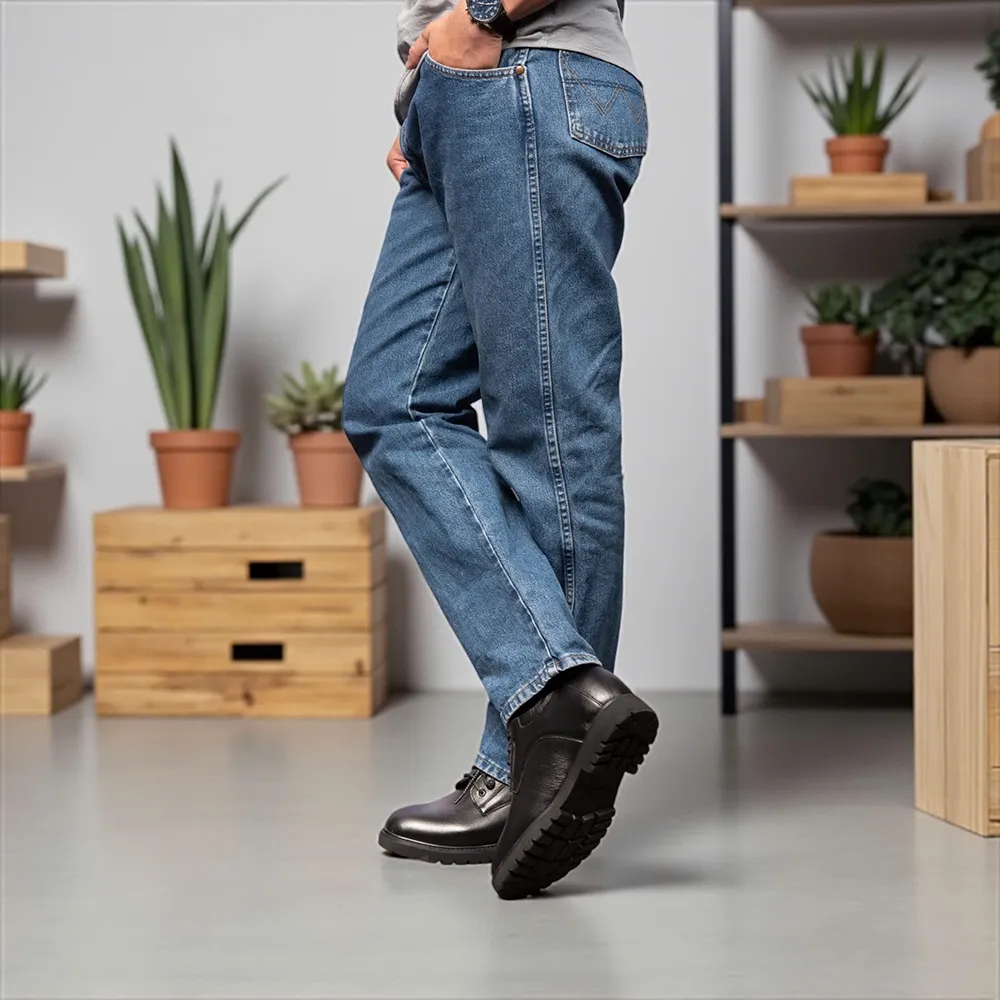 GIÀY CAO NAM T178 ĐEN SẦN CAO 9CM