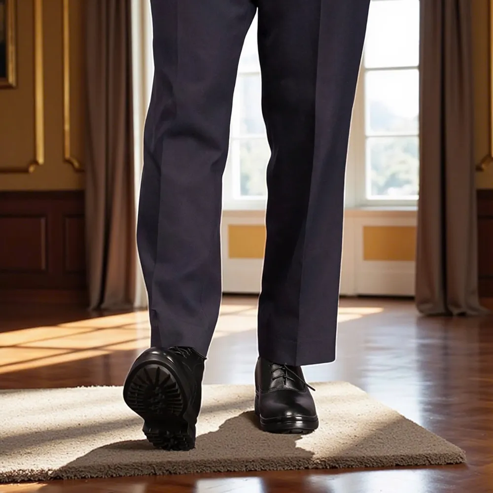 GIÀY CAO NAM SIÊU NHẸ T141 ĐEN CAO 11CM